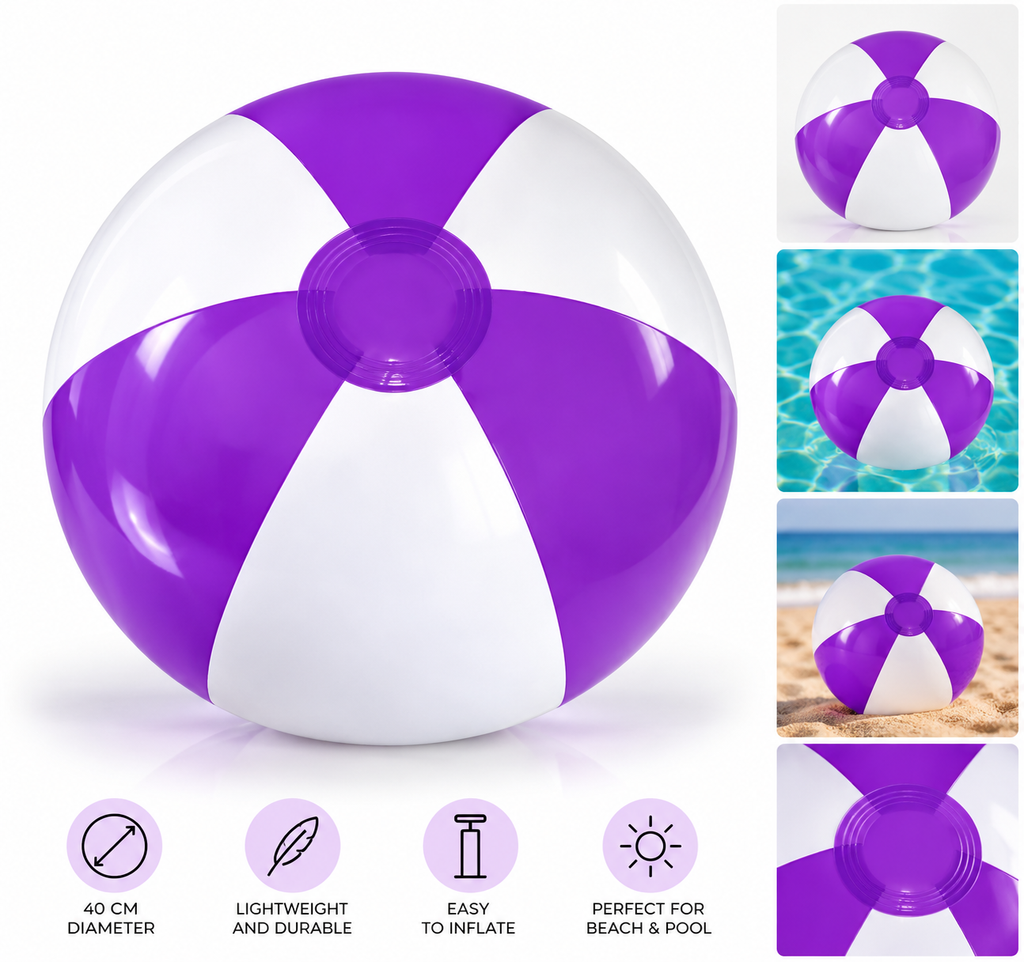 Ocean Haze Beach Ball