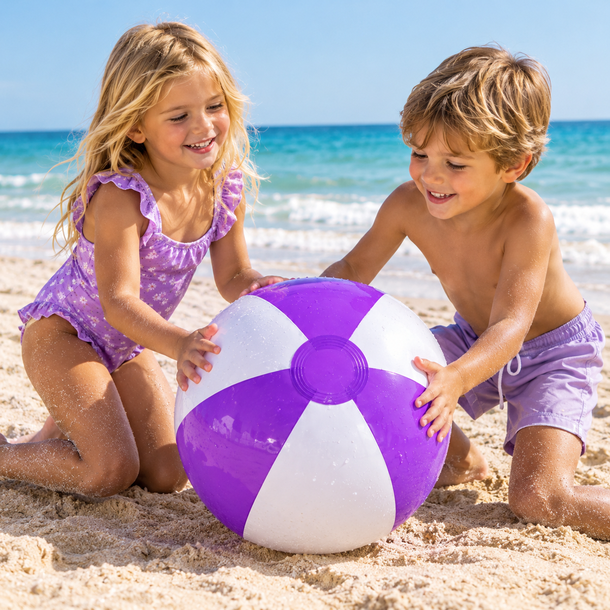 Ocean Haze Beach Ball